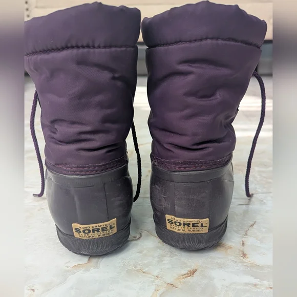 Sorel Kaufman Canada Snow Duck Boots Woman's Size Y8/W10 - Picture 3 of 11